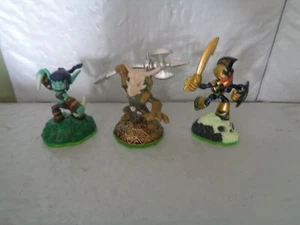 (3) Figuras Skylanders Spyro Adventures - Legendary Chop Chop - Voodood - Elfo - Imagen 1 de 1