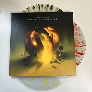 Death Stranding - Original Video Game Score 3XLP Clear W/ Color Splatter Vinyl - Picture 1 of 2