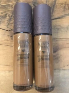 2 PK BURT'S BEES Goodness Glows Liquid Makeup Foundation 1062 Cocoa 1 oz. - Picture 1 of 3