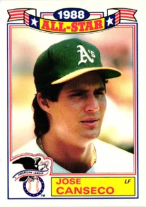 1989 Topps All-Star Game Commemorative Set Jose Canseco #6 of 22 - Picture 1 of 2