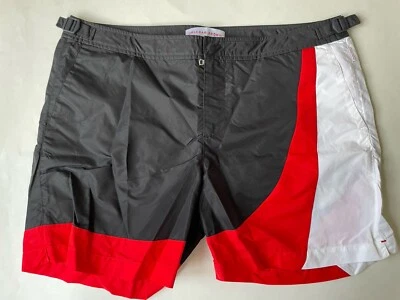 Pantalones Cortos de Natación Deportivos Bulldog Azul Marino Marrón ORLEBAR Talla 36 $325 Foto 1 de 4