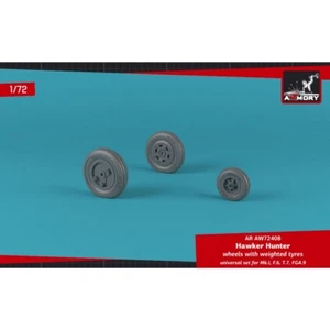 Armory Models model kit AR AW72408 Scale 1/72 Hawker Hunter weighted wheels - Picture 1 of 12