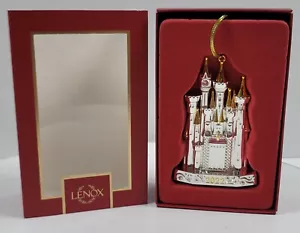 Lenox Annual Christmas Ornament ~Disney Cinderella's Castle~  2022 - Picture 1 of 4