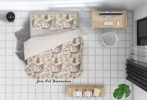 3D Toys Pattern Kids Quilt Cover Set Duvet Cover Bedding Pillowcases - Picture 1 of 6