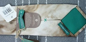 The Nature Conservancy Men Silk Taupe Formal/Casual Tie - Picture 1 of 7