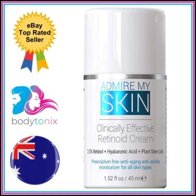 ADMIRE MY SKIN RETINOID CREAM 2.5% Retinol + Hyaluronic Acid + Plant Stem Cells