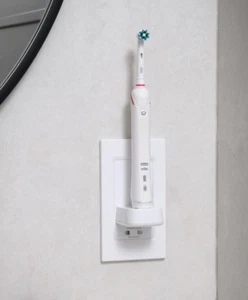 Proofvision In Wall Toothbrush Charger Range White/ Polished/Brushed/Black/Brass - Picture 1 of 29