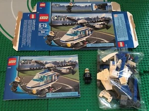 LEGO - CIUDAD - POLICÍA - HELICÓPTERO DE POLICÍA - 7741 - USADO - 100% COMPLETO CON CAJA ABIERTA - Imagen 1 de 10