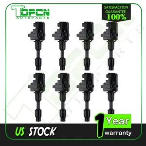 8 Pack Ignition Coils For 1997-2001 Infiniti Q45 4.1L V8 UF282 - Picture 1 of 6