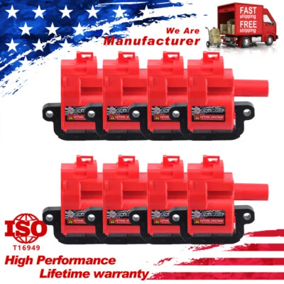 8 Ignition Coil UF192 For 98-02 Chevrolet Camaro 1997-2004 Corvette & GMC Sierra - Image 1 of 4