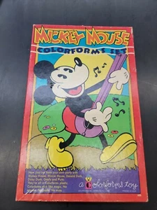 Vintage Walt Disney Mickey Mouse Colorforms Play Set. No 465. Made in NJ USA - Picture 1 of 11