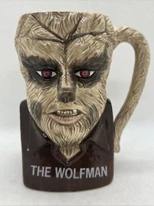 The Wolfman Mug Universal Studios 1981 Monsters Werewolf VTG Erneli Coffee Cup - Picture 1 of 10