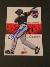 Chris Carter Signed 2008 Tristar Projections Card Auto White Sox Autograph COA
