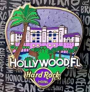 2017 HARD ROCK HOTEL HOLLYWOOD FL GRÜSSE AUS DER SERIE GITARREN-PLEKTRENNADEL - Bild 1 von 1
