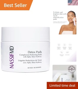 Compact 60 Count AHA Exfoliating Pads - Revitalize Sensitive Skin Effortlessly - Picture 1 of 9
