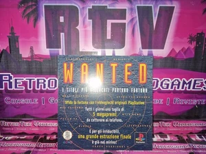 🇮🇹 FLYER CARTOLINA CONCORSO WANTED 1998/99 SONY PS1 MEDIEVIL SPYRO WILD⚠️LEGGI - Picture 1 of 19