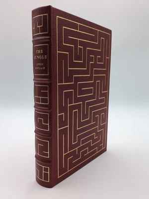 The Jungle By Upton Sinclair - Easton Press Red Leatherbound Edition  1965 Foto 1 de 4