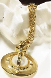 Vivienne Westwood Perlenkette kleine Kugel Gold gebraucht Top Zustand - Bild 1 von 2