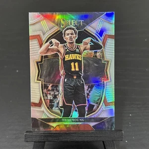 2022-23 Panini Select Silver Prizm Trae Young Atlanta Hawks #66 - Picture 1 of 3