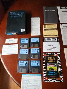 Ultima VII: The Black Gate (IBM PC) - with Medallion & Underworld Demo - Picture 1 of 8