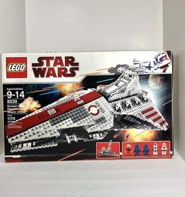 LEGO Star Wars: Venator Class Republic Attack Cruiser (8039) - пустая коробка ТОЛЬКО - Изображение 1 из 4