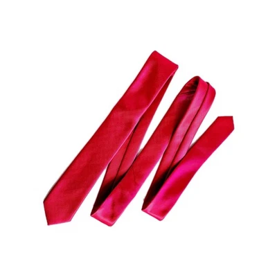 Pierre Cardin Pink Skinny Tie 59 Inches - Image 1 of 3