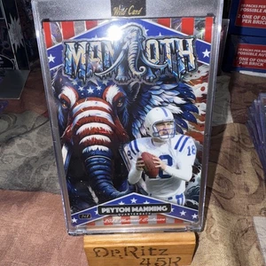 Peyton Manning 2025 Wild Card Mammoth SSP National Exclusive 1/1 4x6 Colts - Picture 1 of 2