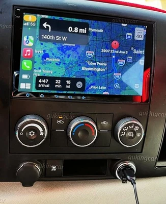 2+32G For 2007-2014 GMC Sierra 1500 2500 3500 Android 15 CarPlay Car Radio GPS Foto 1 de 4