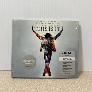 NEW Sealed! Michael Jackson This Is It- 2009 Souvenir Edition 2CD SET Nice! - Picture 1 of 3