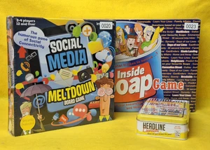 Juego de trivia Headline Charades y redes sociales y jabón interior todo NUEVO Y PRECINTADO - Imagen 1 de 23