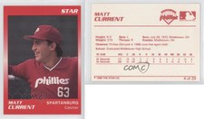 1990 Star Spartanburg Phillies Matt Current #4