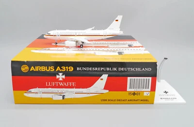 Jcwings Germany Air Force Airbus A319 (CJ) 15+01 1/200 LH2247 - Immagine 1 di 4