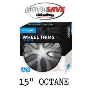 Wheel Trim Cover Octane 15" Wheel Cover Set Of 4 SWT142 - Picture 1 of 1