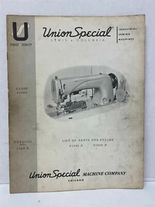 UNION SPECIAL CATALOG BOOK NO. T108N | CLASS 61900 N / P *FREE SHIPPING* - Picture 1 of 3
