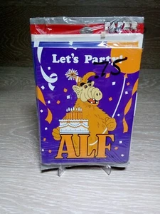 Vintage 1987 ALF Geburtstag Party Einladungen Papierkunst Neu aus altem Lagerbestand - versiegelt - Bild 1 von 4