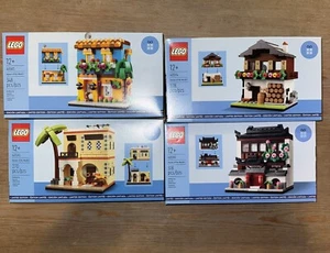 LEGO Casas del Mundo Colección Completa 1-4 (40583, 40590, 40594, 40599) - Imagen 1 de 5