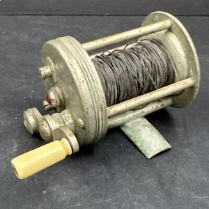 Vintage V L & A Tournament Jeweled Casting Bait Fishing Reel Decor Cabin Mancave - Picture 1 of 10