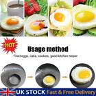 1Pc Nonstick Steel Handle Round Egg Rings Poached Grinder M9i1 Shaper E9m3