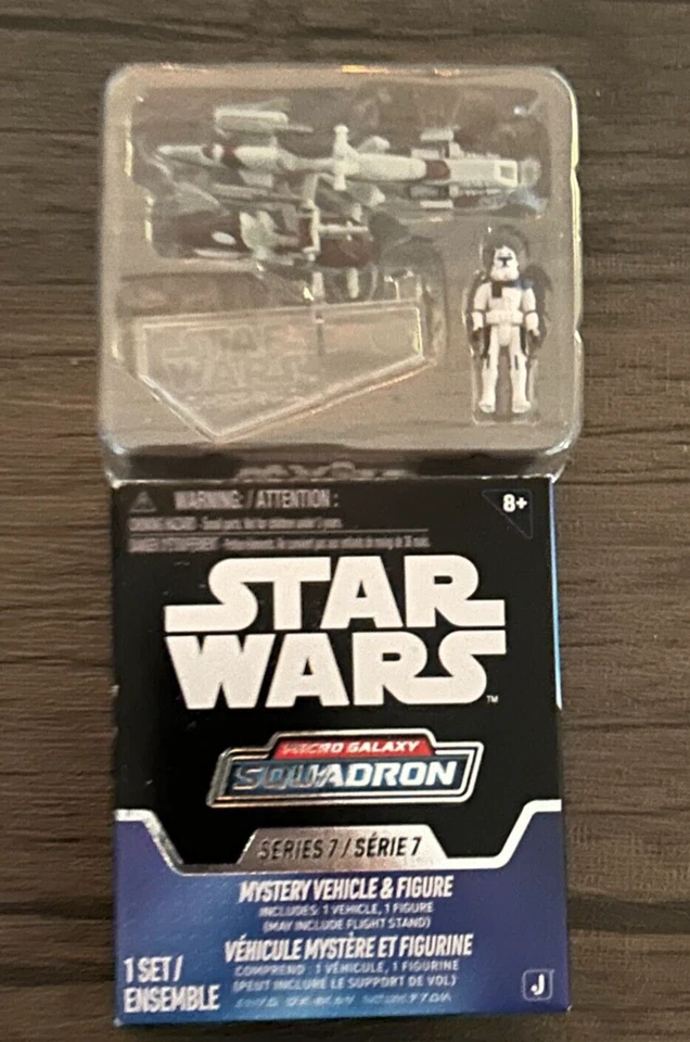 STAR WARS Micro Galaxy Squadron Mystery Series 7 CAPITÁN REX y Barc con SIDECAR Foto 1 de 4
