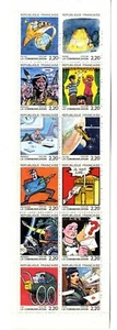 Francia France año 1988 carnet La Communication stamps carnet sellos timbres - Imagen 1 de 2