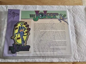 DC Comics Willabee & Ward Official Patch Collection Retro Joker Patch 2009 - Picture 1 of 2