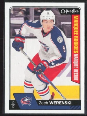 Zach Werenski 2016-17 O-Pee Chee Base Set Marquee Rookie #678 Blue Jackets - Image 1 of 3
