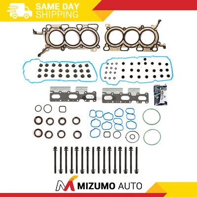 Head Gasket Bolts Set Fit 09-10 Ford Edge Flex Taurus Lincoln MKZ MKX DOHC 3.5L - Image 1 of 4