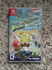 Bob Esponja Pantalones Cuadrados Batalla por la Parte Inferior de Bikini - Rehidratado: Nintendo Switch - Imagen 1 de 2