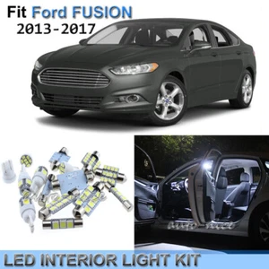 Kit de 7 luces interiores LED blancas de xenón para Ford Fusion 2013-2017 - Imagen 1 de 7
