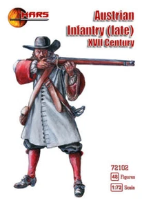 Mars 72102 1:72 Austrian Infantry (Late) 17th Century - Picture 1 of 1