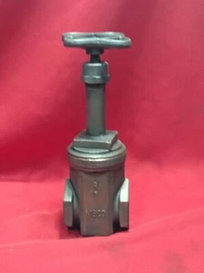 Válvula de puerta roscada de 2 pulgadas de bronce Nibco T-131  - Imagen 1 de 4
