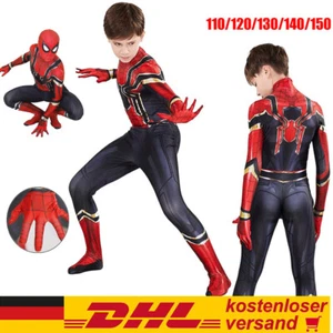 DHL Far From Home Spiderman Kostüm Kinder Erwachsene Superhero Karneval Cosplay - Bild 1 von 13