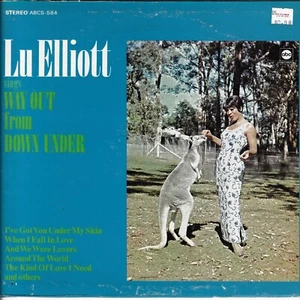 LU ELLIOTT way out from down under U.S. ABC LP_orig 1967 KANGAROO COVER - Bild 1 von 4