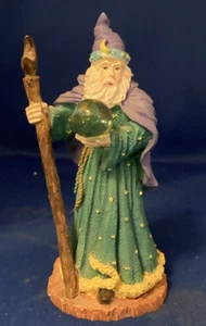 The Fantasy of Glenwillow Wizzard Figur Russ Berrie & Co #13867 EUC - Bild 1 von 6